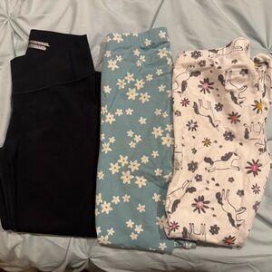Girls Cat & Jack Leggings Bundle